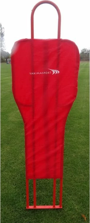 Muri futbollistik metalik Yakimasport për stërvitje, i kuq