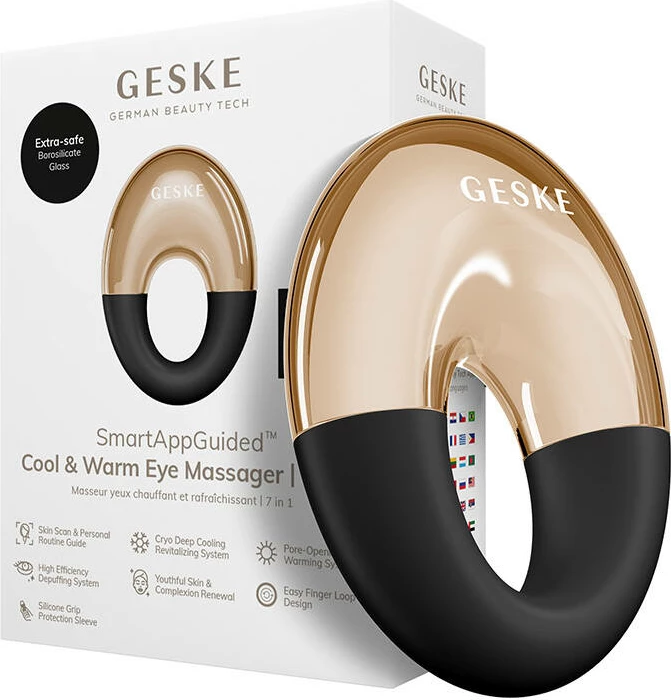 Masazhator sysh Geske Cool & Warm 7 në 1, gri