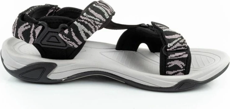 Sandale për femra CMP, të zeza me rozë