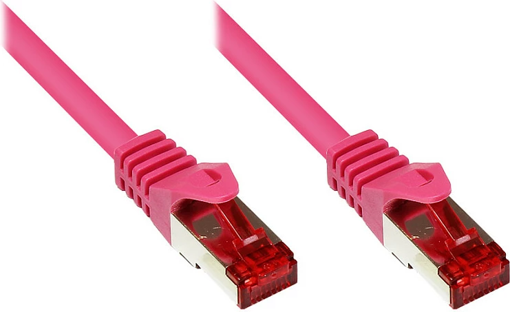 Kabllo rrjeti GoodConnections Cat6 S/FTP RJ45 1.5m, rozë