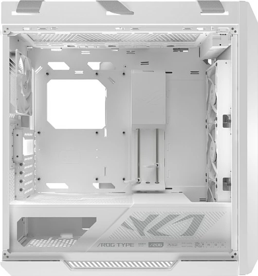 Kasë ASUS ROG STRIX HELIOS II GX601S, Midi Tower, RGB, xham i kalitur, e bardhë
