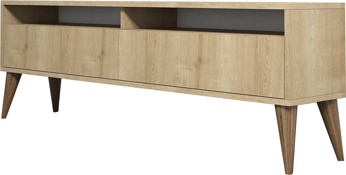 Komodë TV Hanah Home, Best 2, ngjyrë lisi