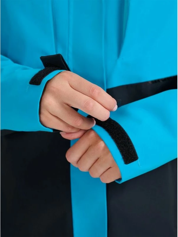 Jakne trekking për femra 4f, e zezë