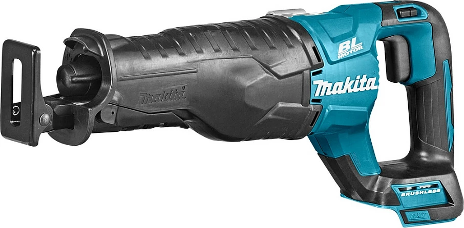 Sharrë shpatë me bateri Makita DJR187ZK, 18V Li-Ion, Brushless, LED, 5Ah, blu/zezë