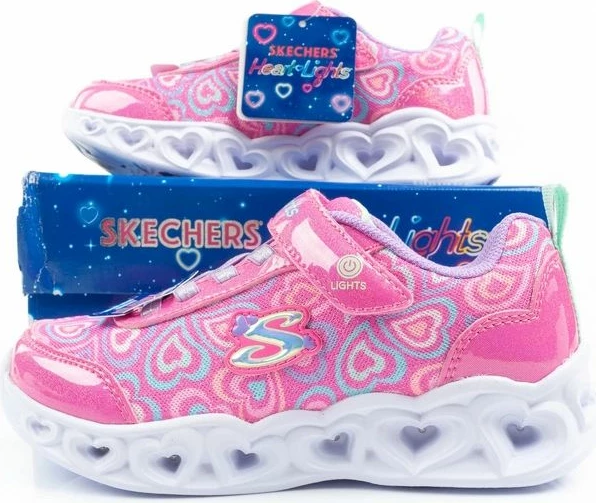 Atlete për vajza Skechers, me drita [Madhësia: 35]