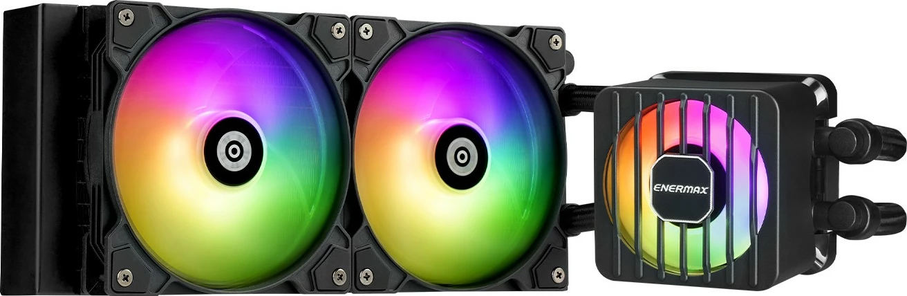 Ftohës uji Enermax LIQMAXFLO ELC-LMF240-ARGB, 240mm, RGB, i zi