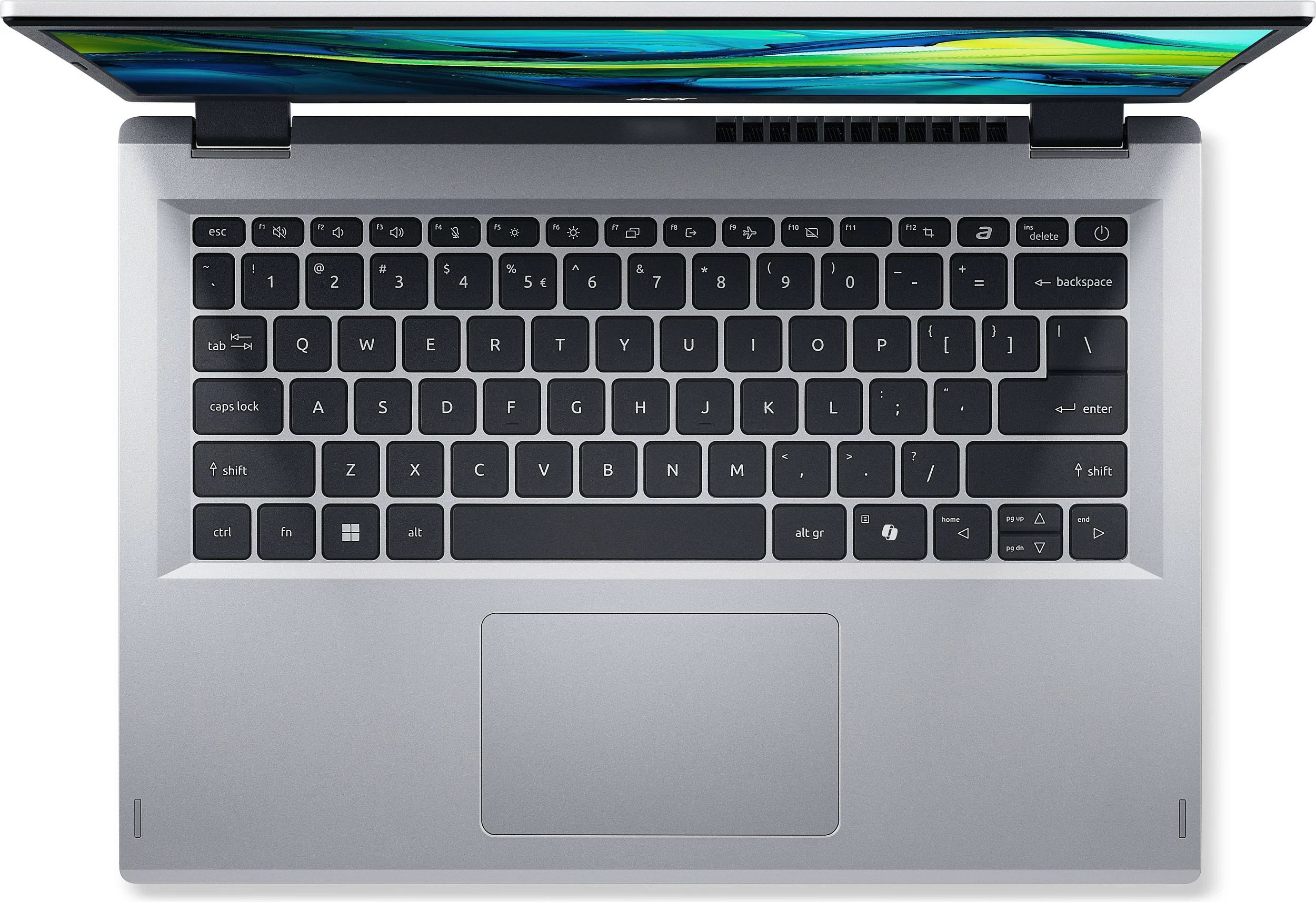 Laptop Acer Aspire AG14-32P-328W, i3-N355, 8GB RAM Memorje, 512GB SSD, Windows 11 Home, AZERTY FR, argjendtë