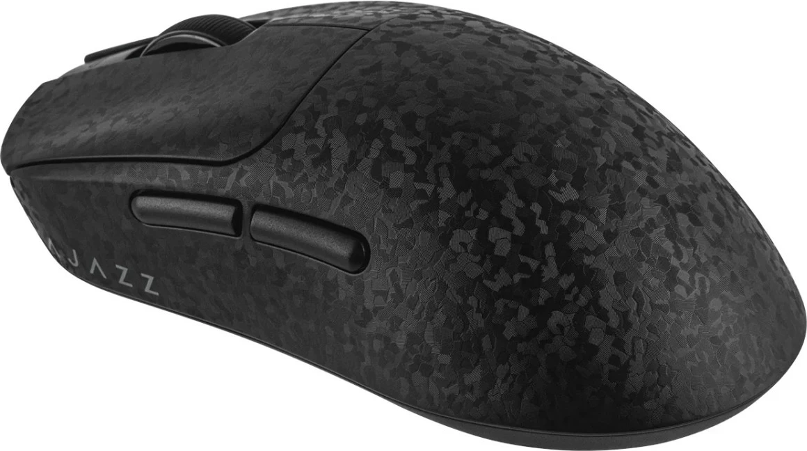 Maus pa kabllo Ajazz AJ199, 12000 DPI, 2.4GHz/Bluetooth, 60g, i zi karbon