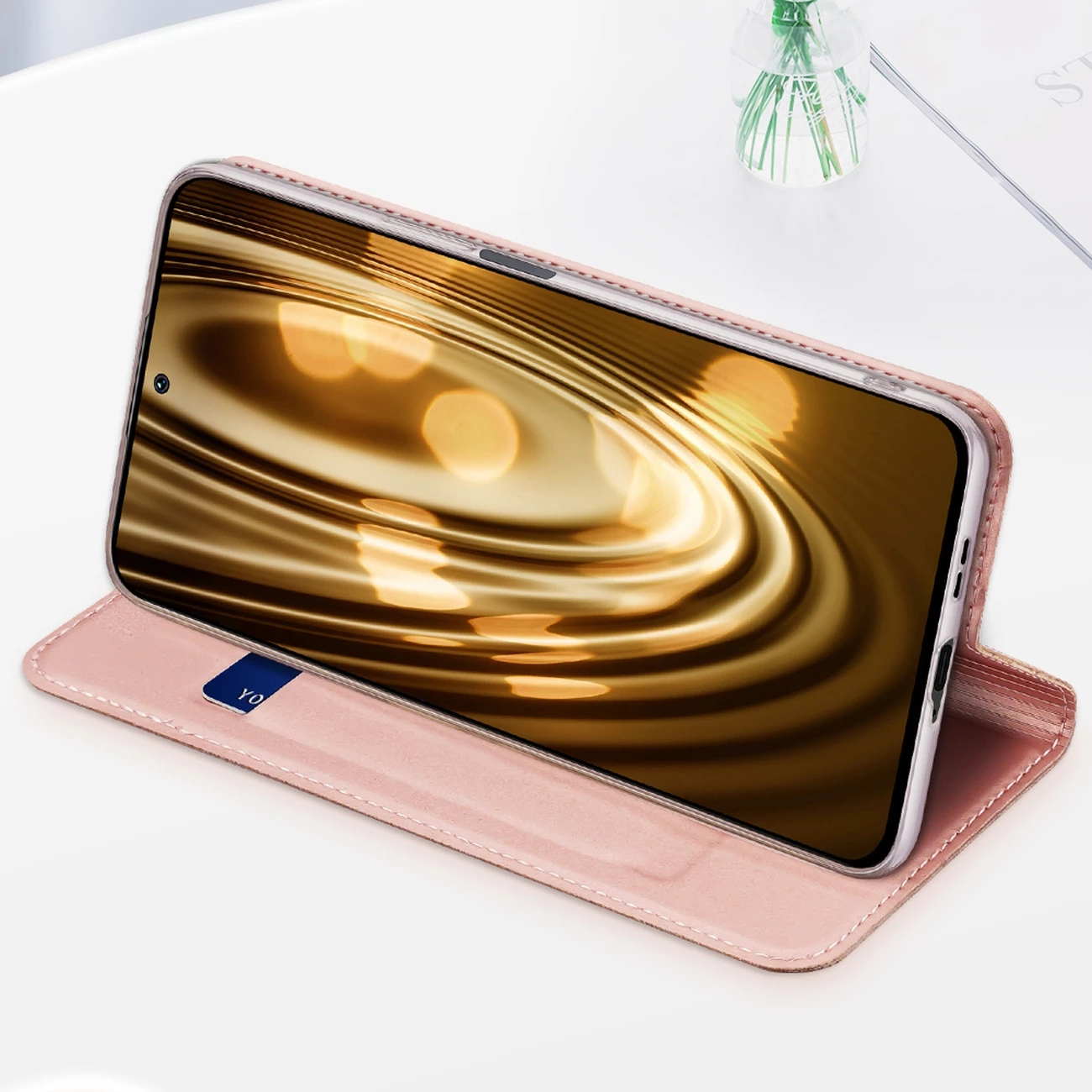 Mbështjellës Dux Ducis Skin Pro për Xiaomi Poco F4 5G, me kapak, i zi