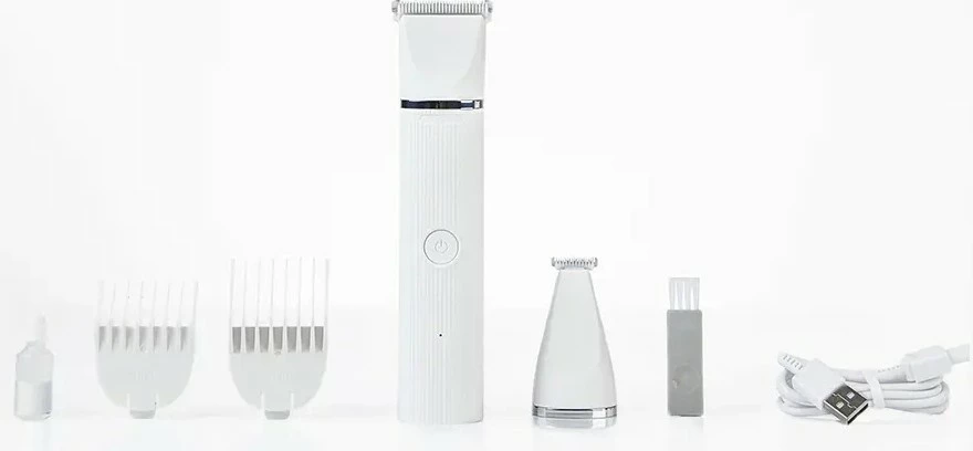 Trimmer për kafshë Petkit 2 in 1 Pet Trimmer Pro PK413, bateri, 7000 RPM, bardhë