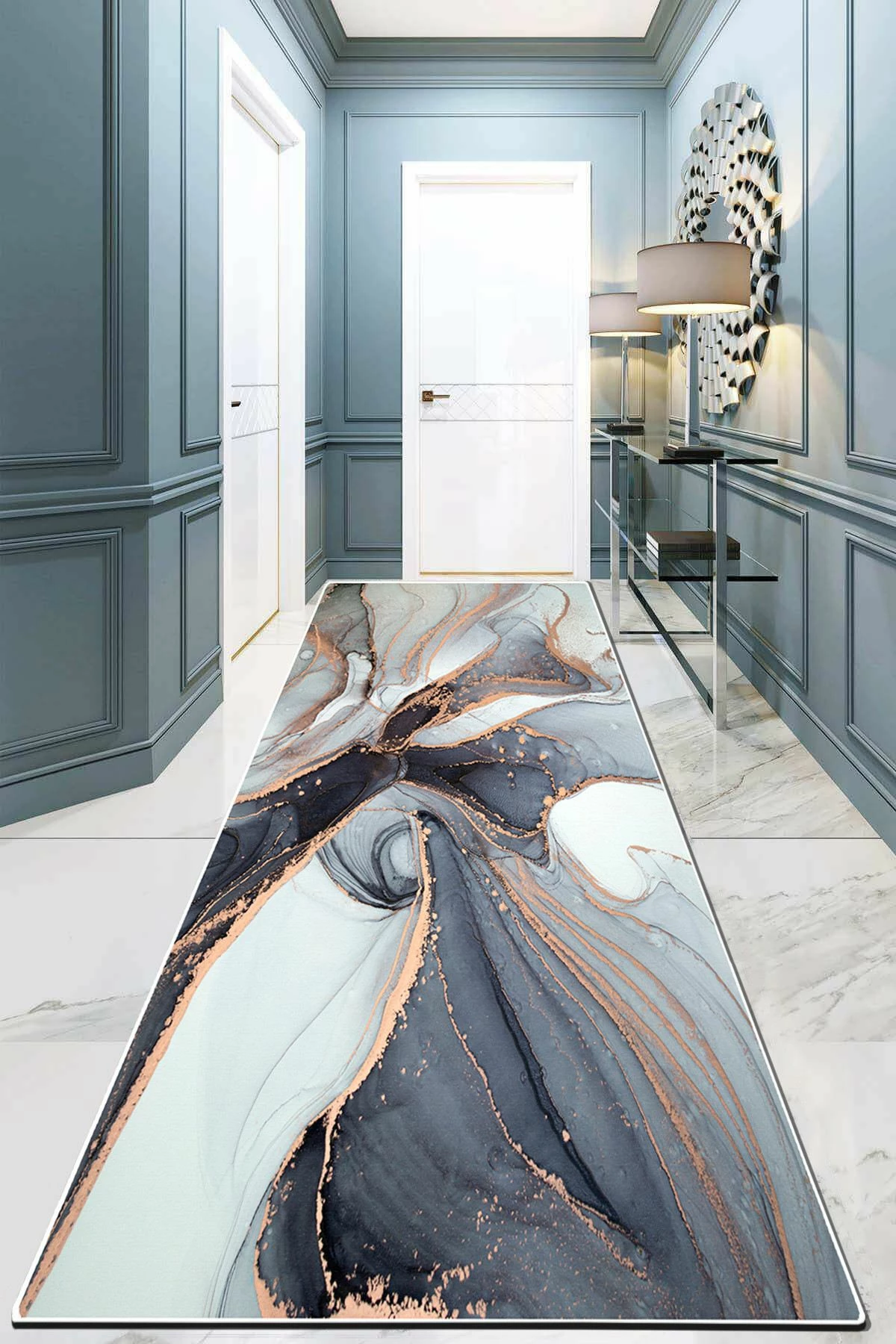 Qilim për korridor, ngjyra të përziera, Conceptum Hypnose, 80x150cm