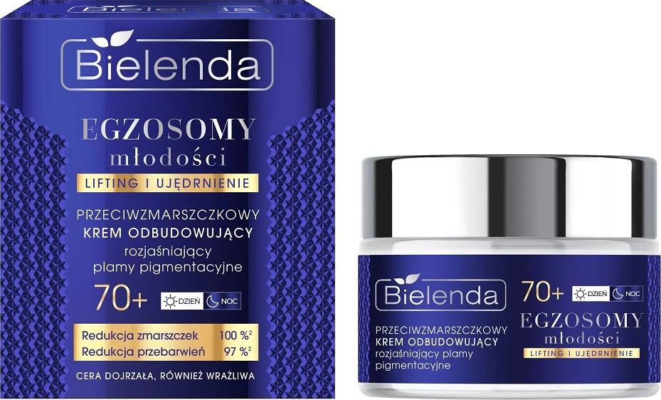 Krem kundër rrudhave dhe njollave Bielenda Youth Exosomes për femra 50ml