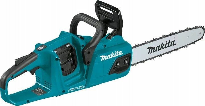 Sharrë zinxhiri me bateri Makita DUC355Z 2x18V, 35 cm, pa bateri/karikues, turkeze