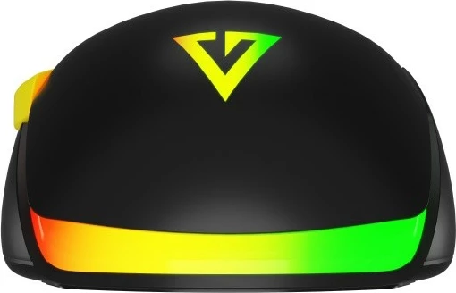 Maus gaming optik MODECOM Volcano Jager 12000 DPI, 7 butona, RGB, me kabllo USB, i zi