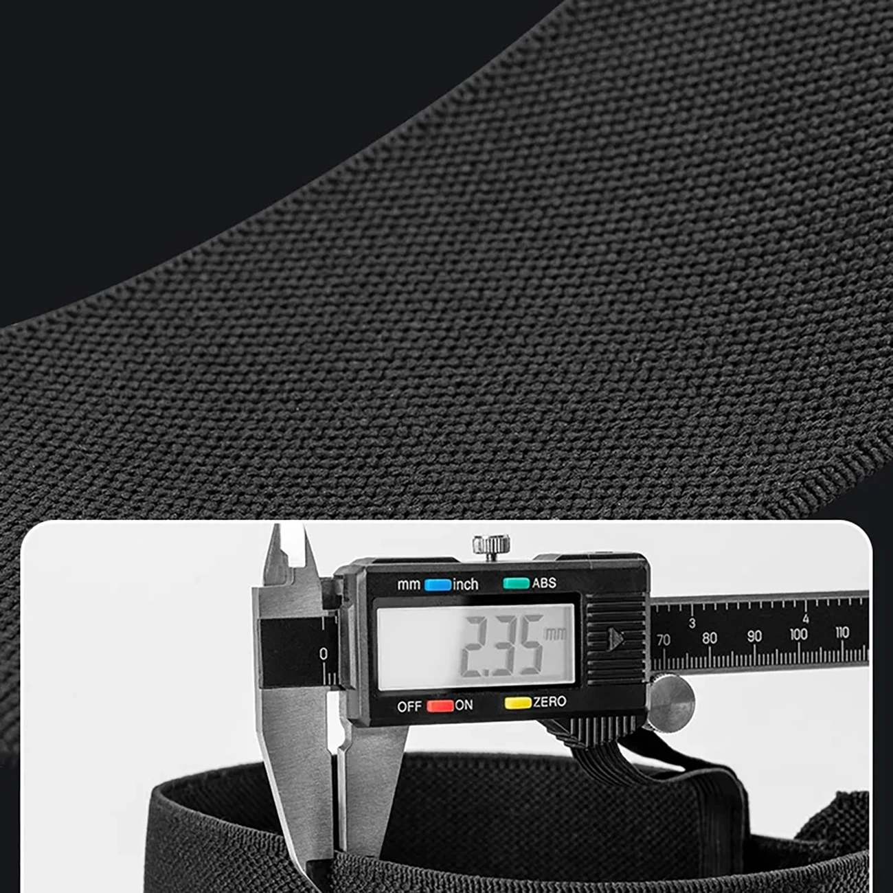 Bandazh kyçi sportiv, Rockbros, 0431001, gjerësi 8 cm, gjatësi 56 cm, set 2 copë, e zezë