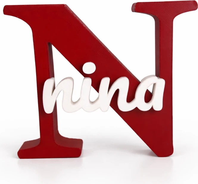 Emer Personalizuar 3D [Ngjyra: Gjelbër]