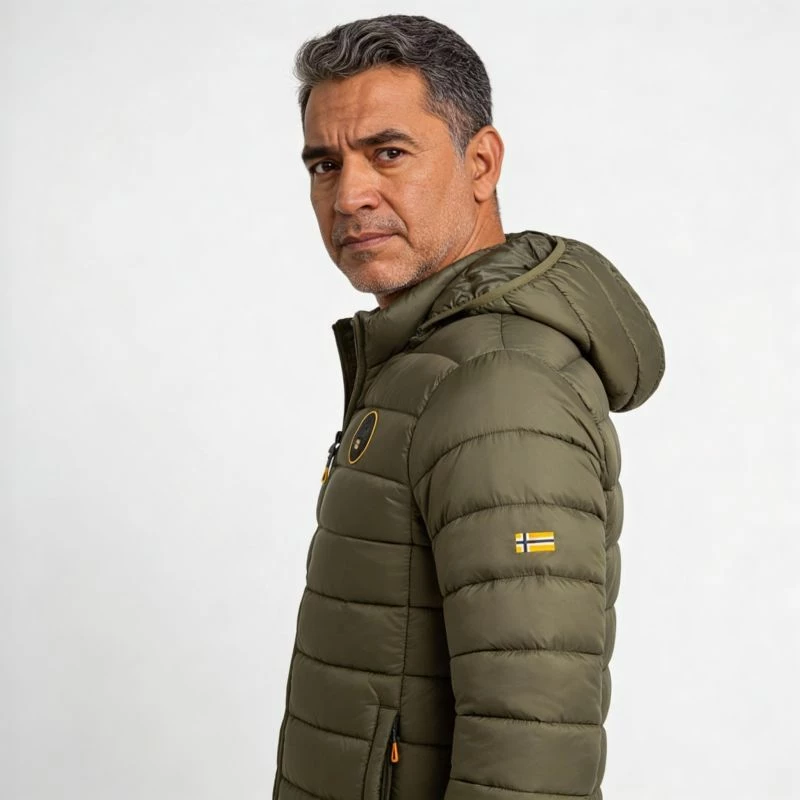 Jakne për meshkuj Geographical Norway, kaki [Madhësia: L]