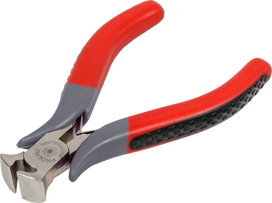 Pincë prerëse mini PROLINE 28782 110 mm, kuqe/gri