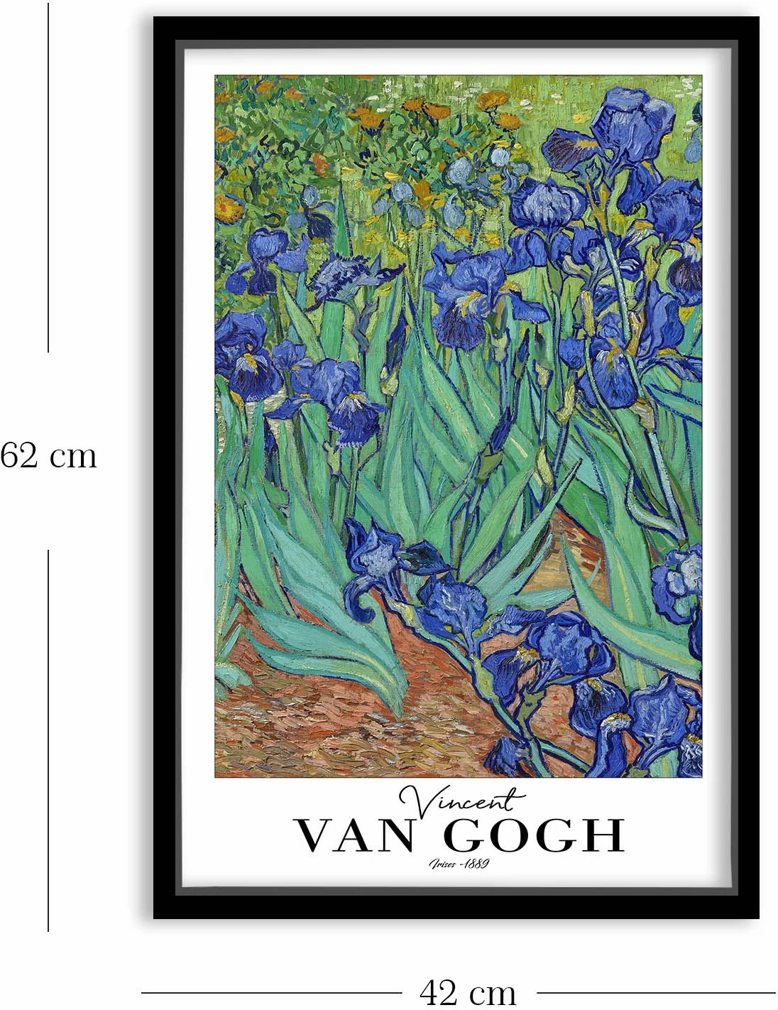 Pikturë dekorative me kornizë, Wallity, 4262SYHGOGH-007