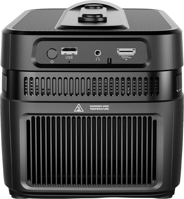 Projektor Magcubic HY450C 1080p 900 ANSI Android 11 Wi‑Fi 6/BT 5.4 2GB/32GB 0.6:1, i zi, set me telekomandë