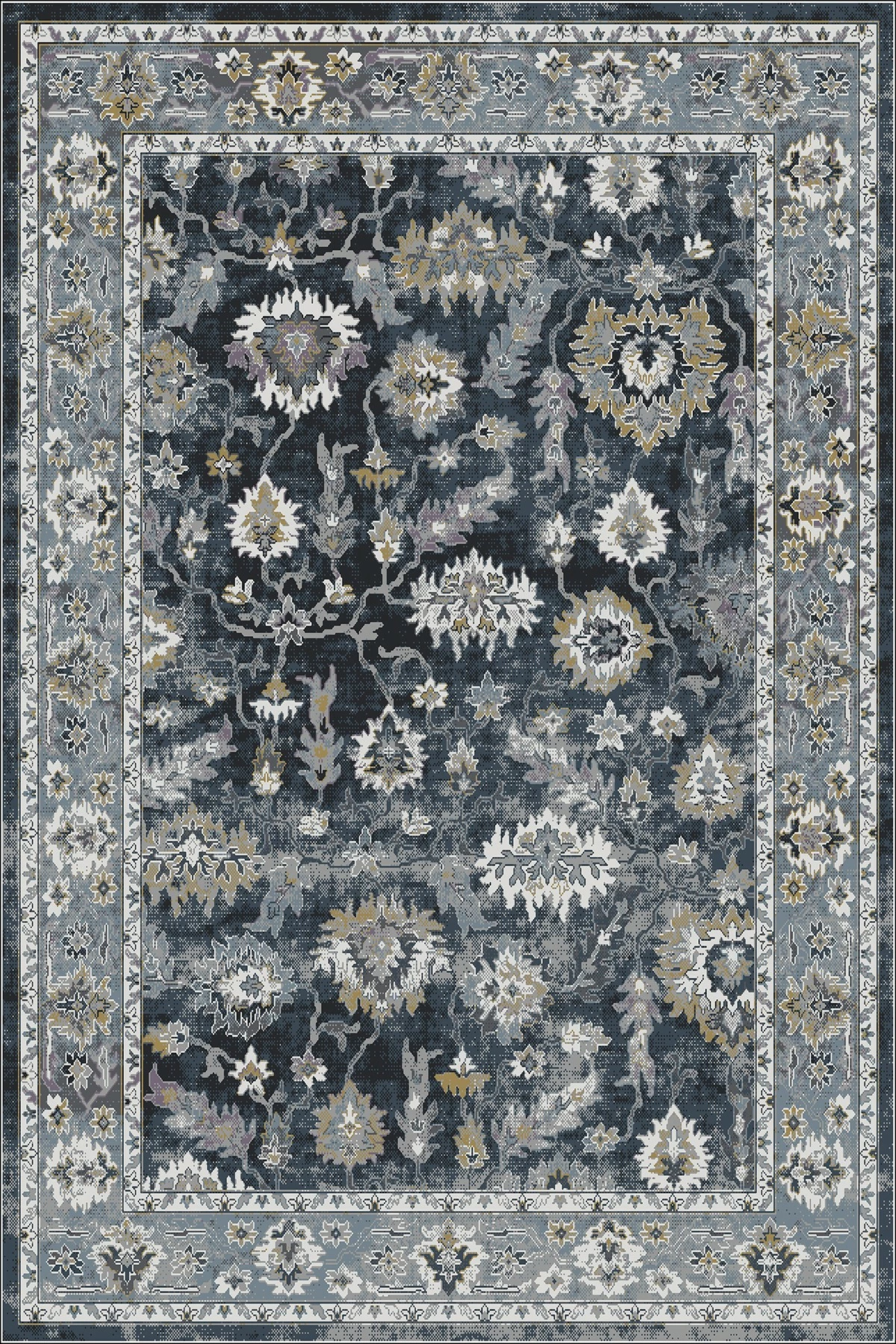 Qilim për korridor, shumëngjyrësh, Conceptum Hypnose CT-1228, 80x150cm