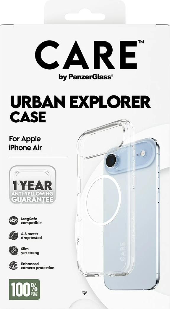 Mbështjellës PanzerGlass CARE by Flagship Case, transparent
