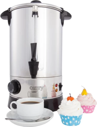 Bojler elektrik uji CAMRY CR1267 8.8L 950W inox, argjendtë/zi