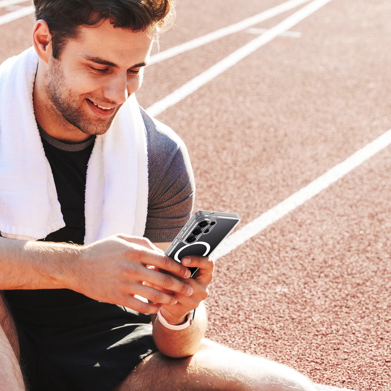 Mbështjellës Dux Ducis Clin Mag për Samsung Galaxy S26 Ultra, MagSafe, TPU/PC, me kuti, transparent