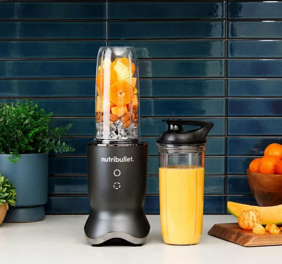 Blender personal Nutribullet Ultra 1200 NB1206DGCC 1200W, 900ml+700ml, 2 gota, 2 kapakë, gri