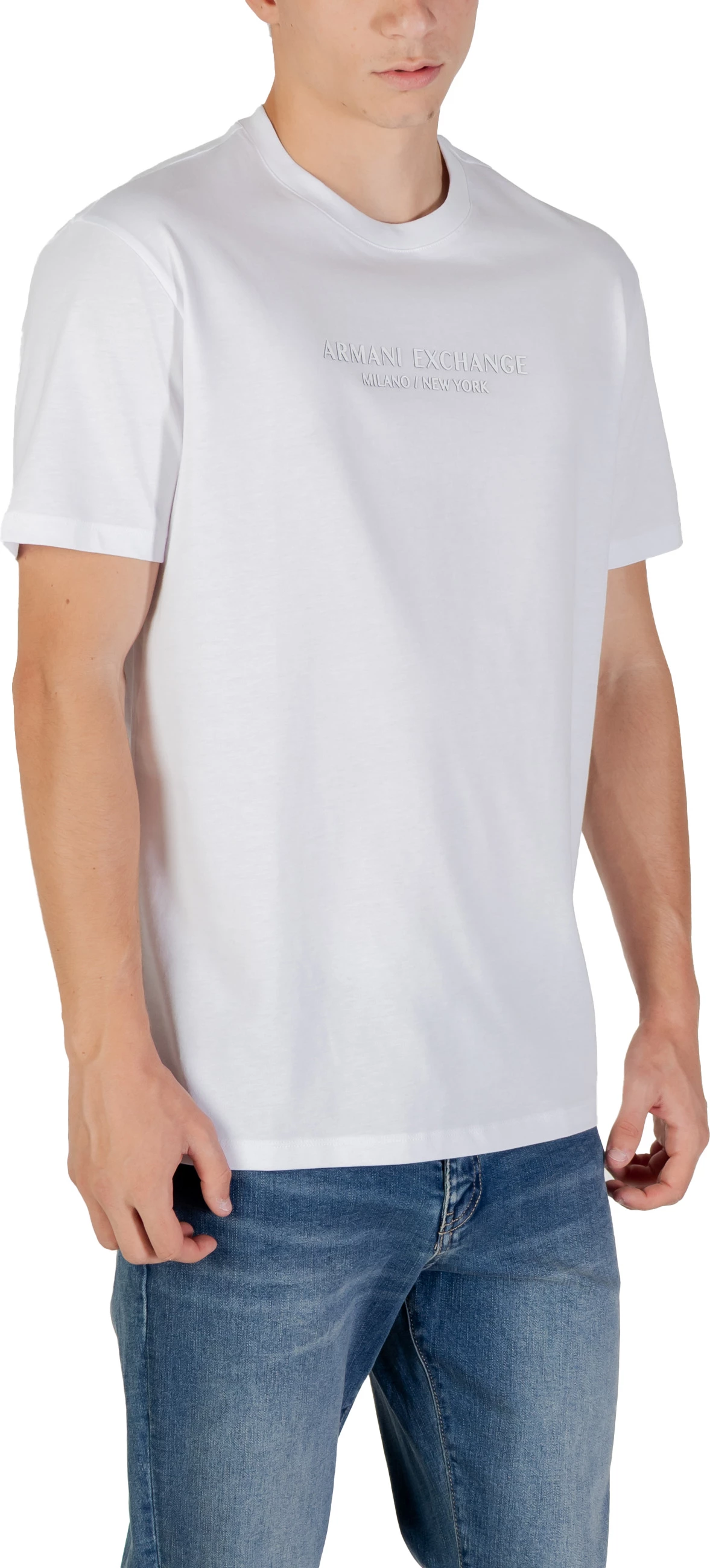 Maicë për meshkuj Armani Exchange XM001280 AF10361, e bardhë [Madhësia: XXL]