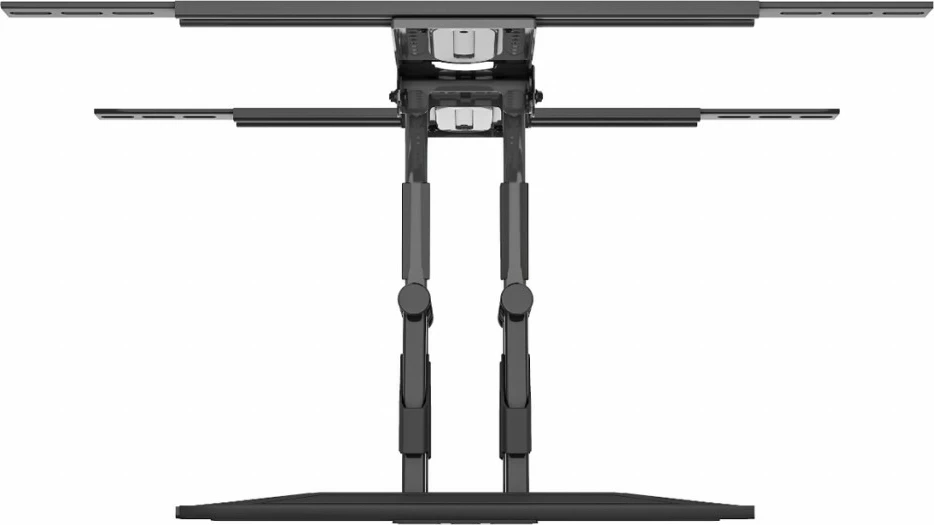 Mbajtëse muri TV, ART, AR-99, 40-75", VESA maks 600x400, rrotullim 160°, distancë 52-380 mm, 45 kg, e zezë