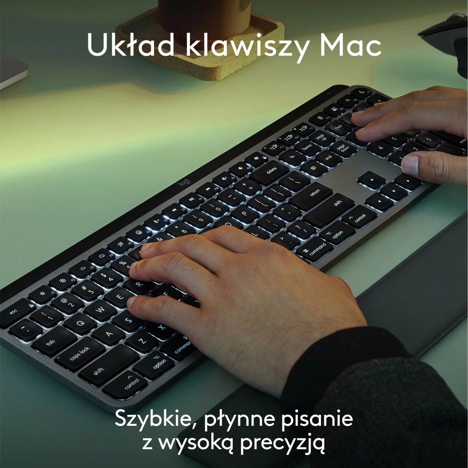 Tastierë Logitech MX Keys S për Mac, Grafit