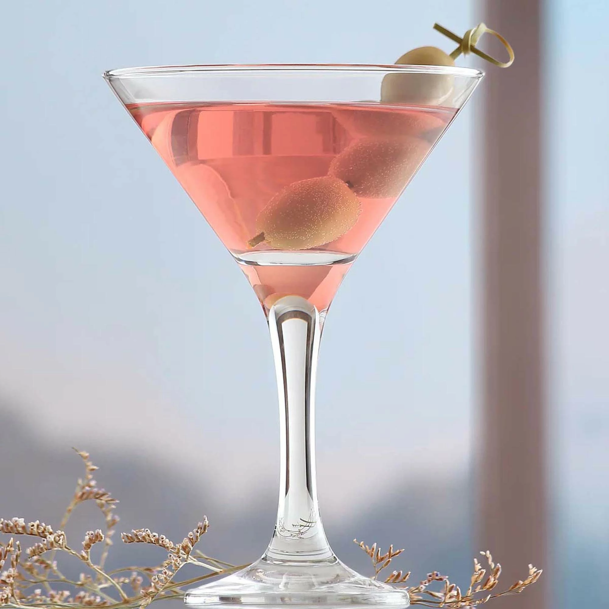 Gotë Martini LAV Sofia 175 ml, transparente, set 12 copë