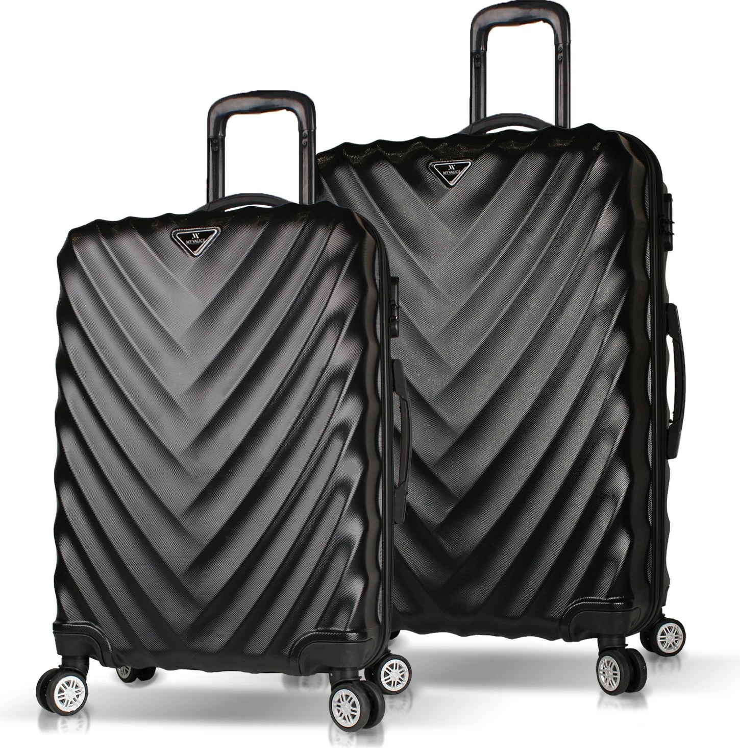 Set valixhesh (2 copë), ngjyrë e zezë, Zoozie Bags, 6869
