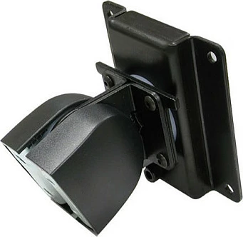 Mbajtës muri për monitor Ergotron Single Pivot, deri 24", VESA 75x75/100x100, 11.3 kg, rrotullim 360°, anim 0-180°, zi/gri
