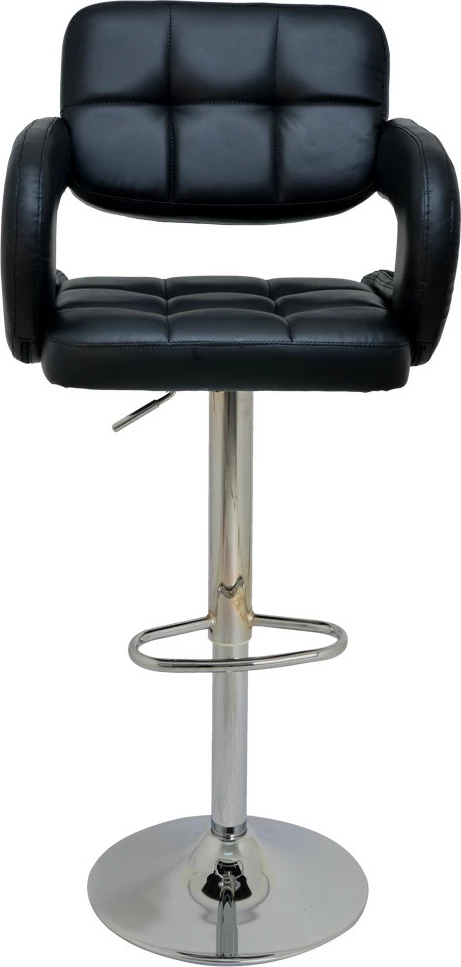 Karrige për bar Skye Decor, Bürocci Cappa, e zezë