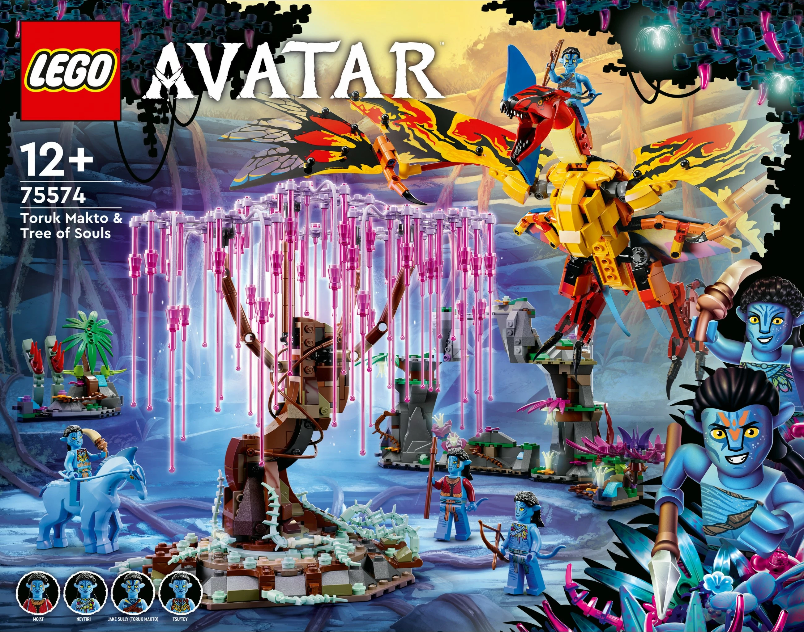 Set ndërtimi LEGO Avatar Toruk Makto & Pema e Shpirtrave, 1212 copa, plastikë, shumëngjyrësh
