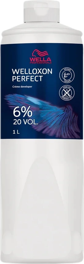 Emulsion oksidues për flokë Wella Professionals Welloxon Perfect për femra 6% 1000ml