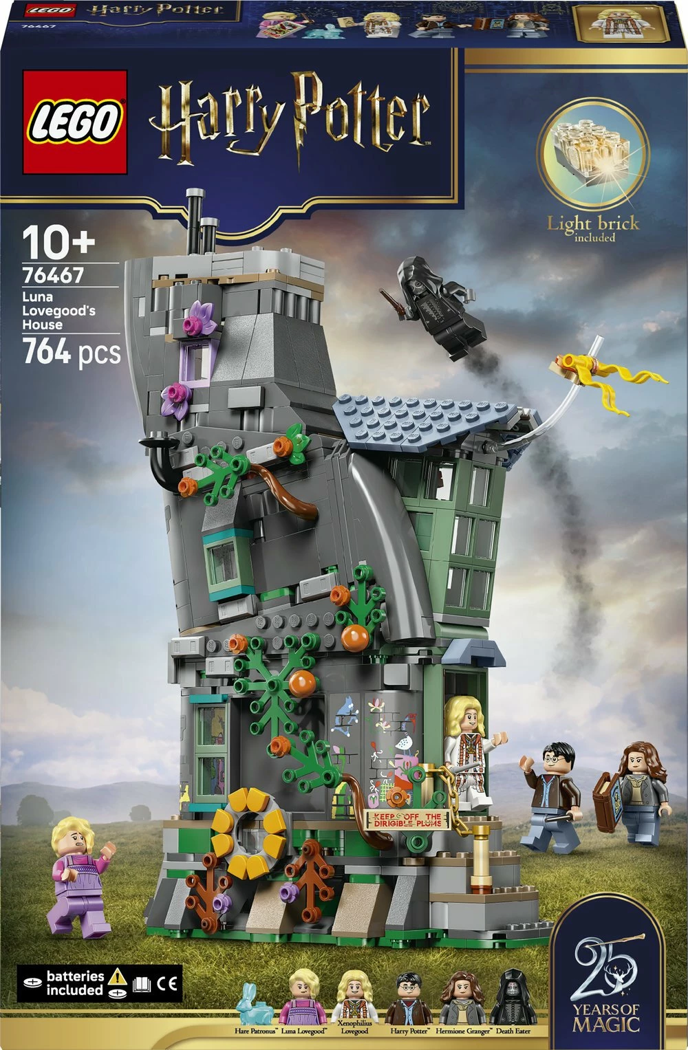 Set LEGO Harry Potter Luna Lovegood’s House 76467, 764 copë, 10+