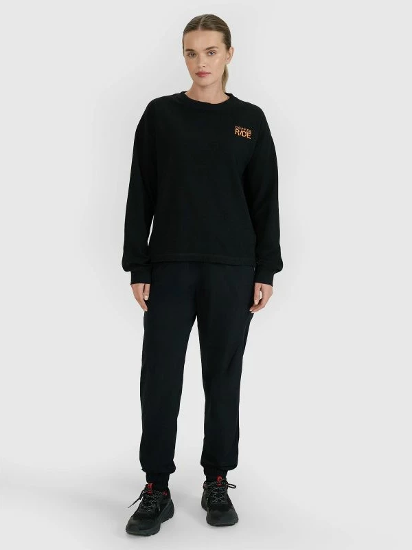 Maicë me mëngë të gjata oversize për femra 4f [Madhësia: XS]