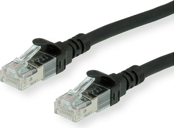 Kabllo rrjeti ROLINE 21152858, Cat6a, S/FTP, 15 m, RJ45, e zezë