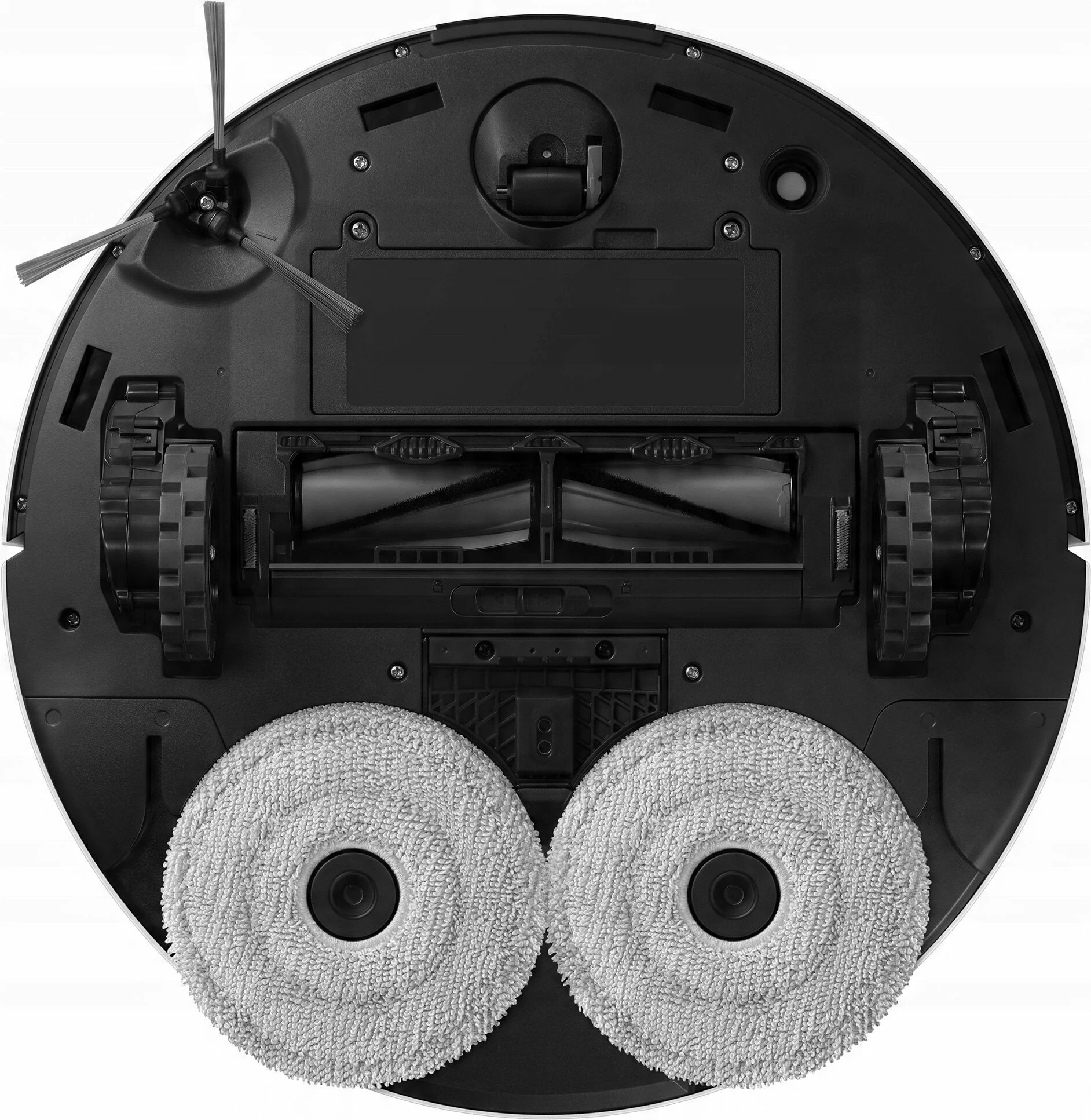 Robot fshesë Samsung Bespoke Jet Bot Combo AI Steam VR7MD97714G/GE, 6000 Pa, me larje & avull, Wi‑Fi, me stacion zbrazjeje, i bardhë