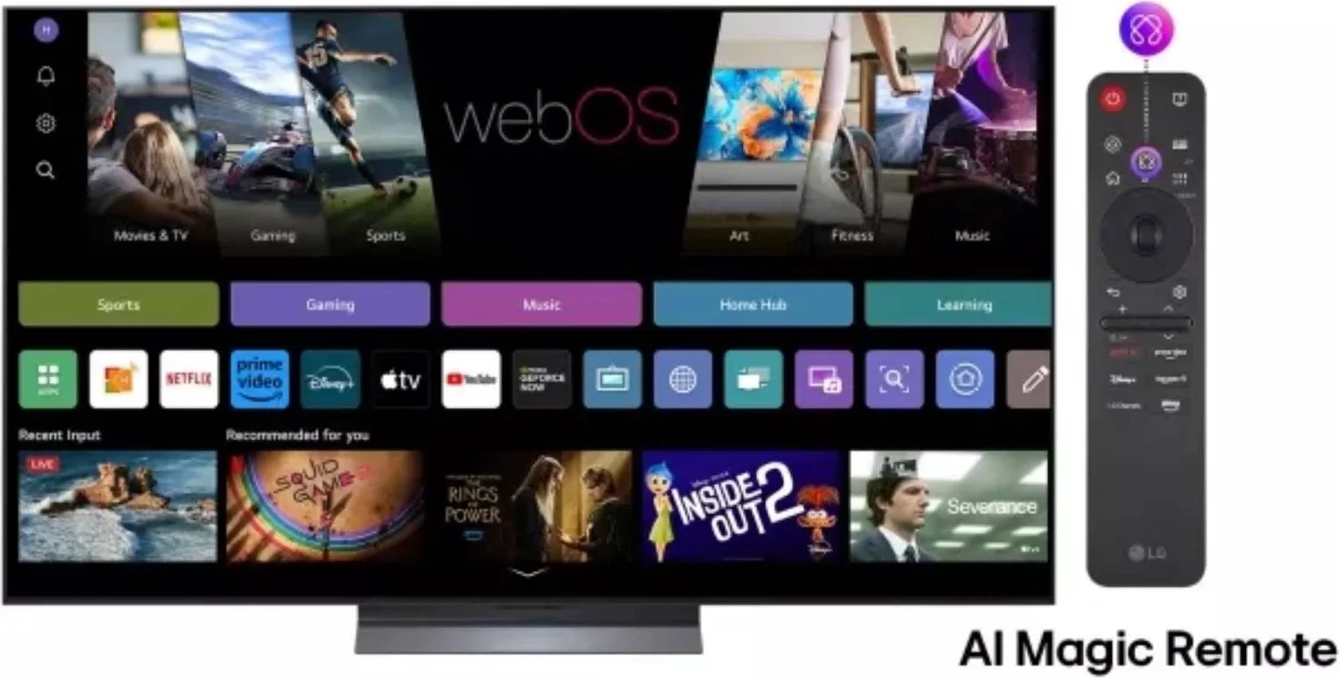 Televizor OLED LG OLED65C51LA 65\" 4K UHD Smart (webOS), 120Hz/144Hz VRR