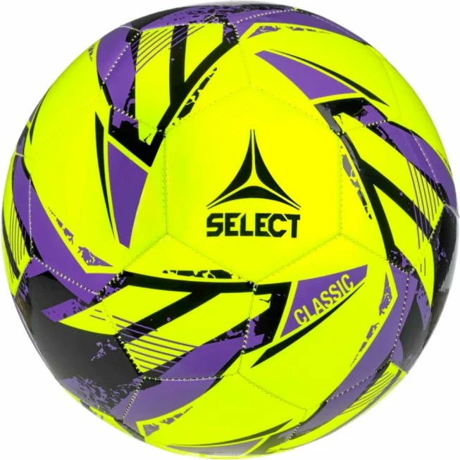 Top futbolli Select Classic v26, verdhë-lejla-e zezë