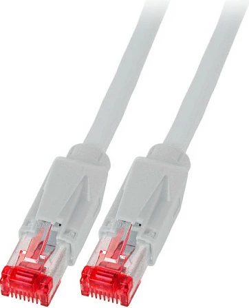 Kabllo rrjeti EFB Elektronik K8051.0, Cat6a RJ45, 0.15 m, S/FTP, gri
