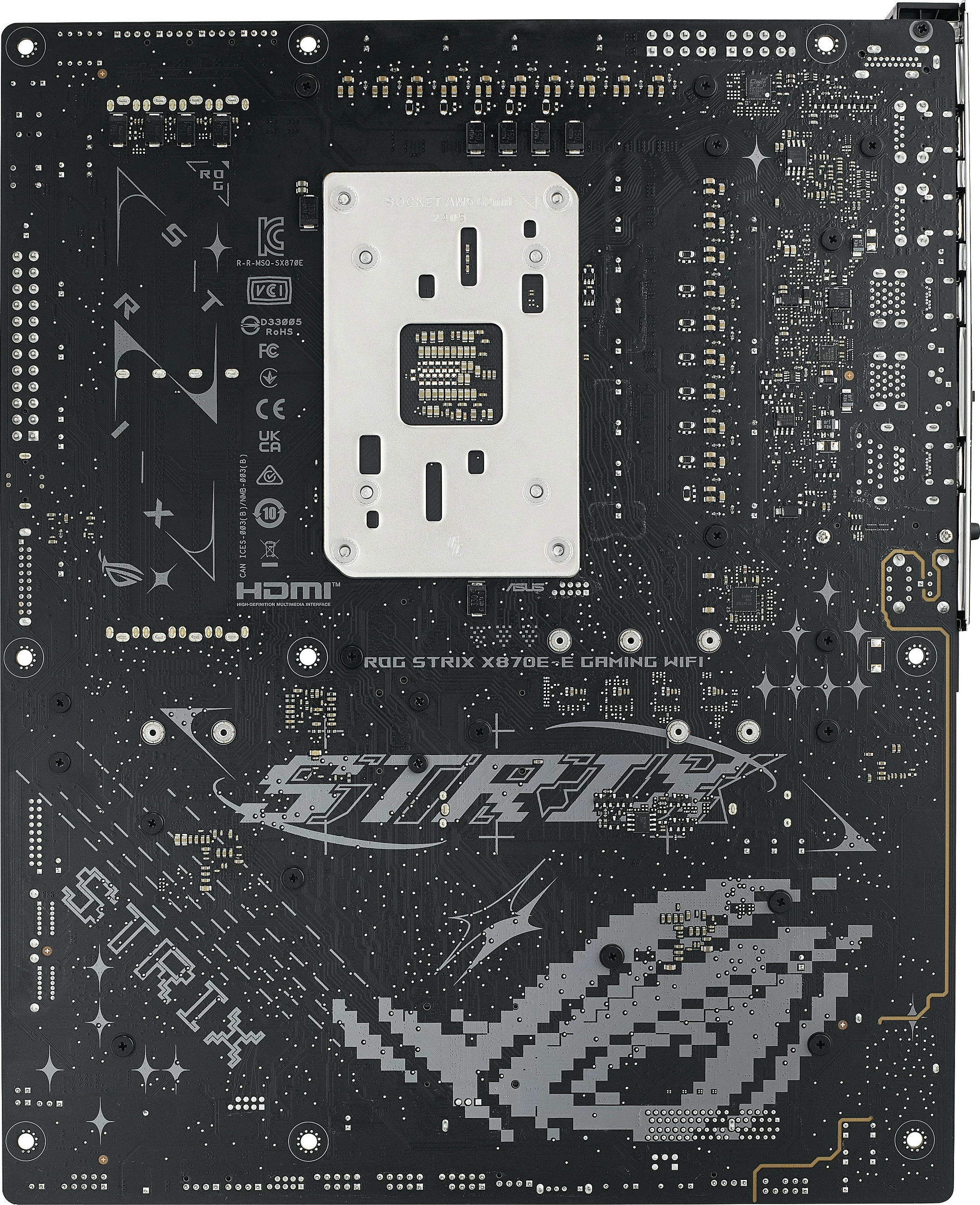 Pllakë amë ASUS ROG STRIX X870E-E GAMING WIFI, AMD, Socket AM5, DDR5, 192 GB