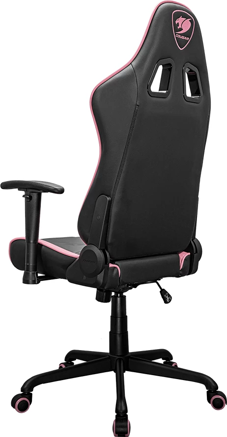 Karrige gaming COUGAR Armor Elite EVA, mbështetëse duarsh 2D, pjerrësi 160°, deri 120 kg, rozë