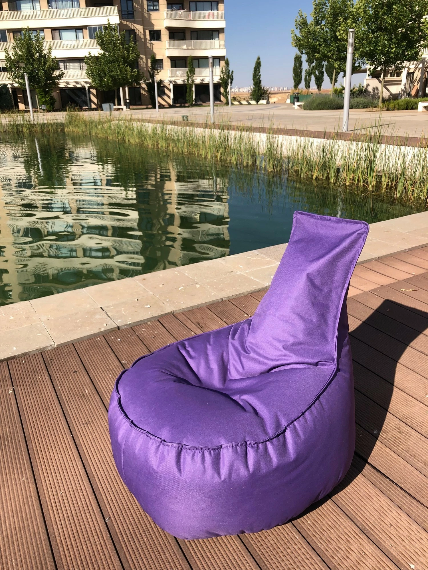 Qese ulëse e butë, ngjyrë vjollcë, Atelier del Sofa, Aktif