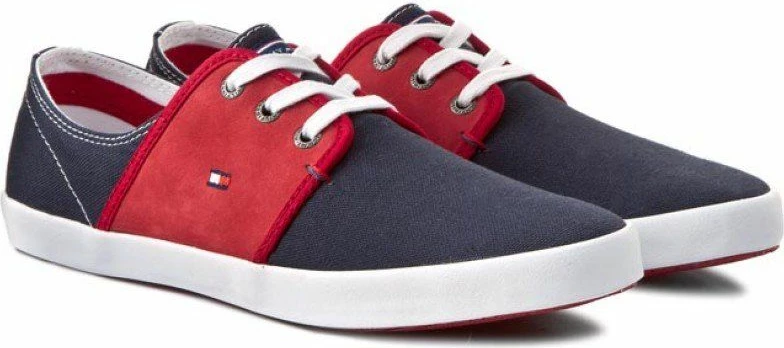 Atlete për meshkuj Tommy Hilfiger, të kuqe dhe blu marine