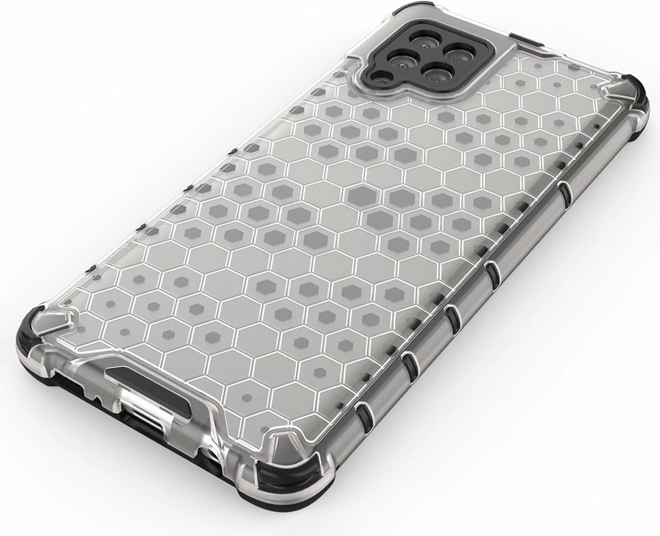 Mbështjellës Hurtel Honeycomb për Samsung Galaxy A42 5G, i kuq